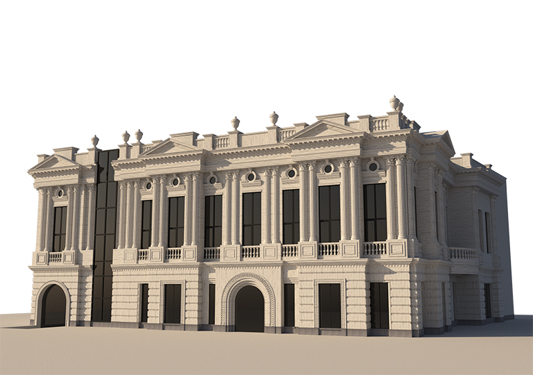 3D modeling of building