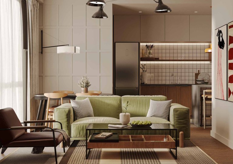 Ethnic Apartment