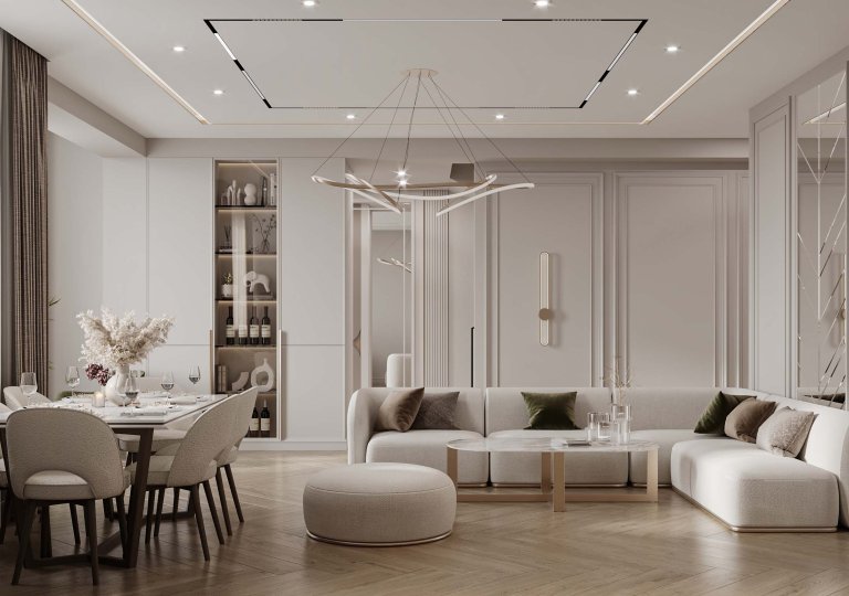 HOUSE IN NEOCLASSICAL STYLE