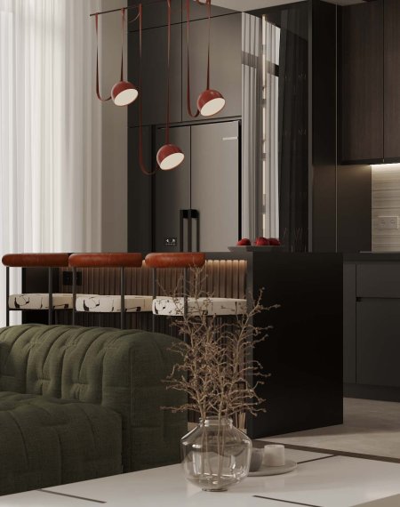 Apartment with modern design