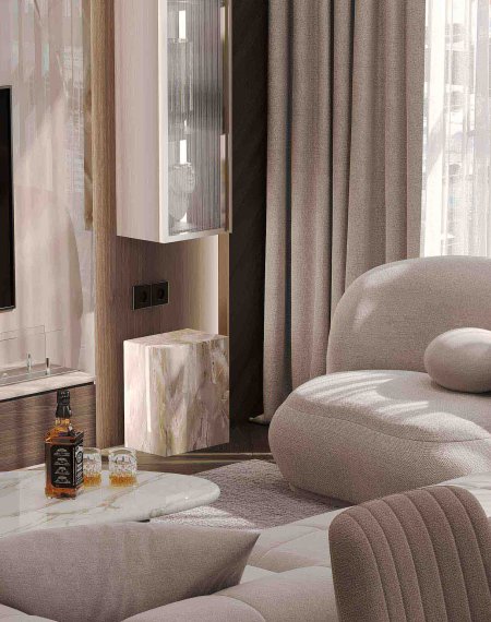 APARTMENT DESIGN IN NEOCLASSICAL STYLE