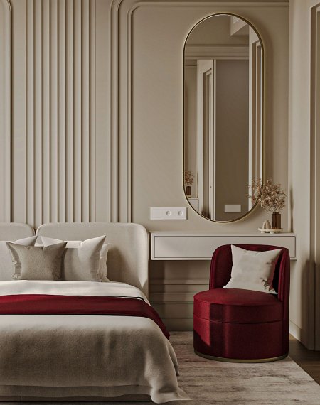 APARTMENT DESIGN IN NEOCLASSICAL STYLE