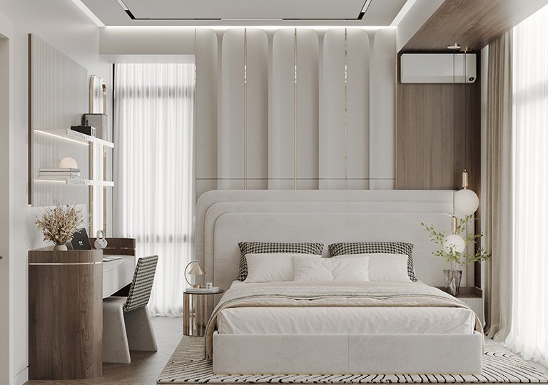 APARTMENT DESIGN IN NEOCLASSICAL STYLE