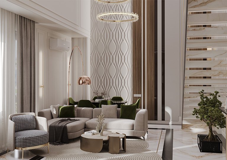 HOUSE IN NEOCLASSICAL STYLE