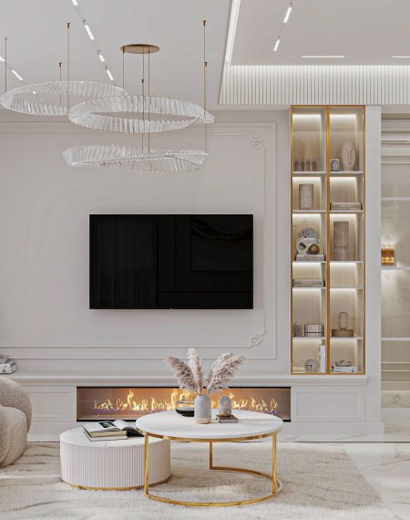 APARTMENT DESIGN IN NEOCLASSICAL STYLE